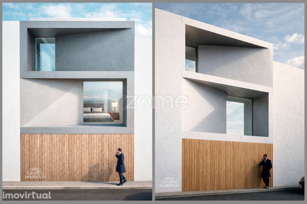 Moradia com logradouro para reconstrução - Centro de Leça da Palmei... - Grande imagem: 2/18