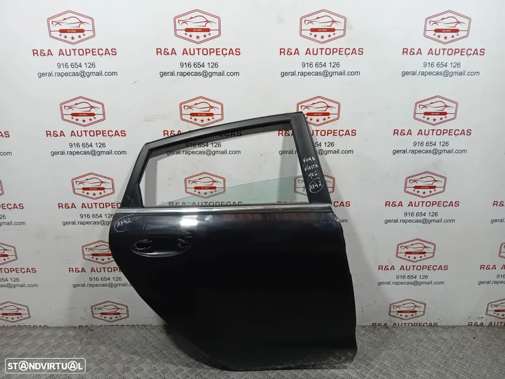 Porta Trás Traseira Direita Ford Fiesta MK6 VI Original - 1