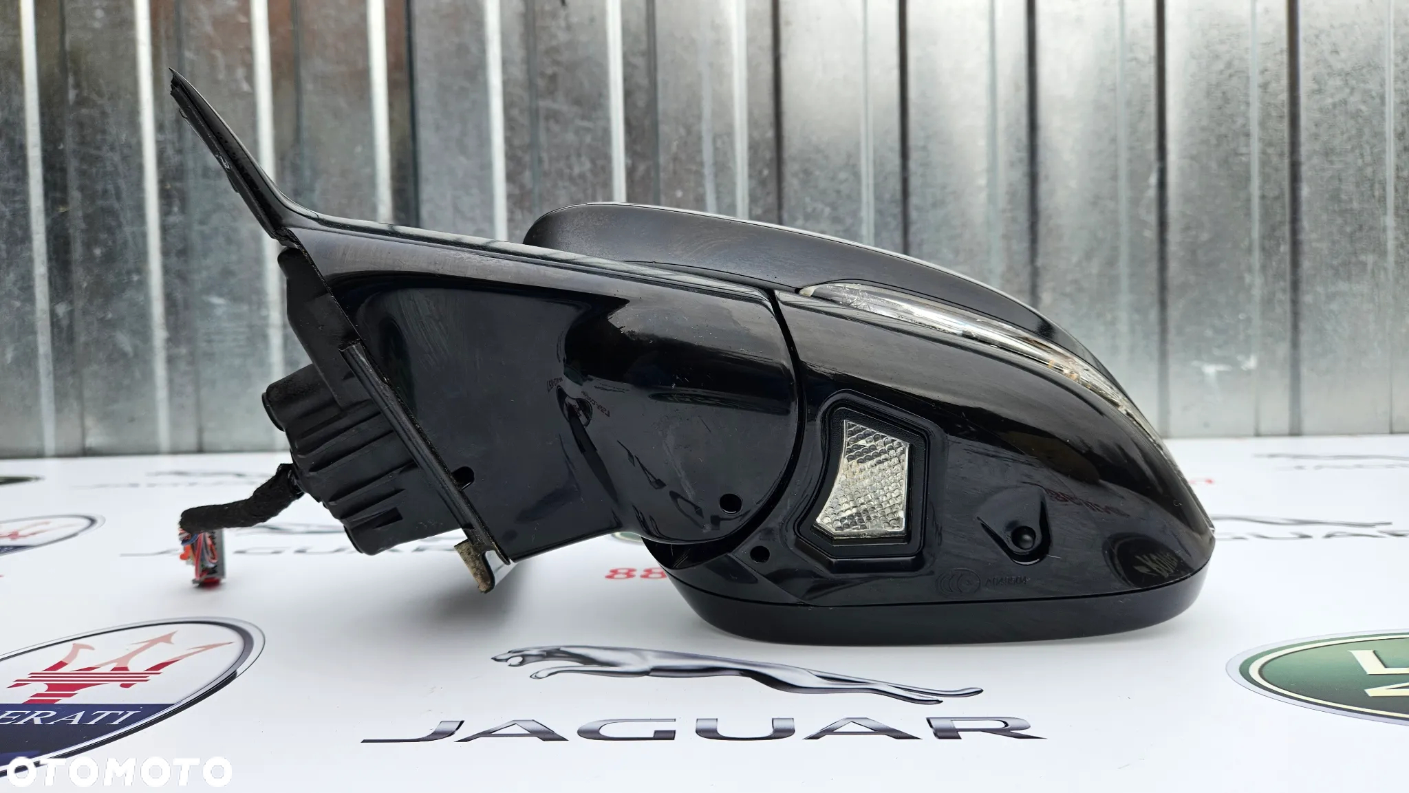Jaguar XJ 351 2010-2015 Kompletne lusterko lewe Kierowcy USA KOLOR PEC 18 kabli - 13