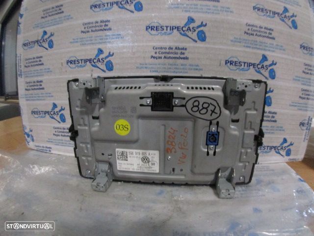 Radios 5G6919605A VW POLO 6  2018 1.0I 75CV 5P CINZA ORIGINAL ABT STD 2 VW POLO 6 AW FASE 1 2019 1.0 80CV 5P CINZA - 2