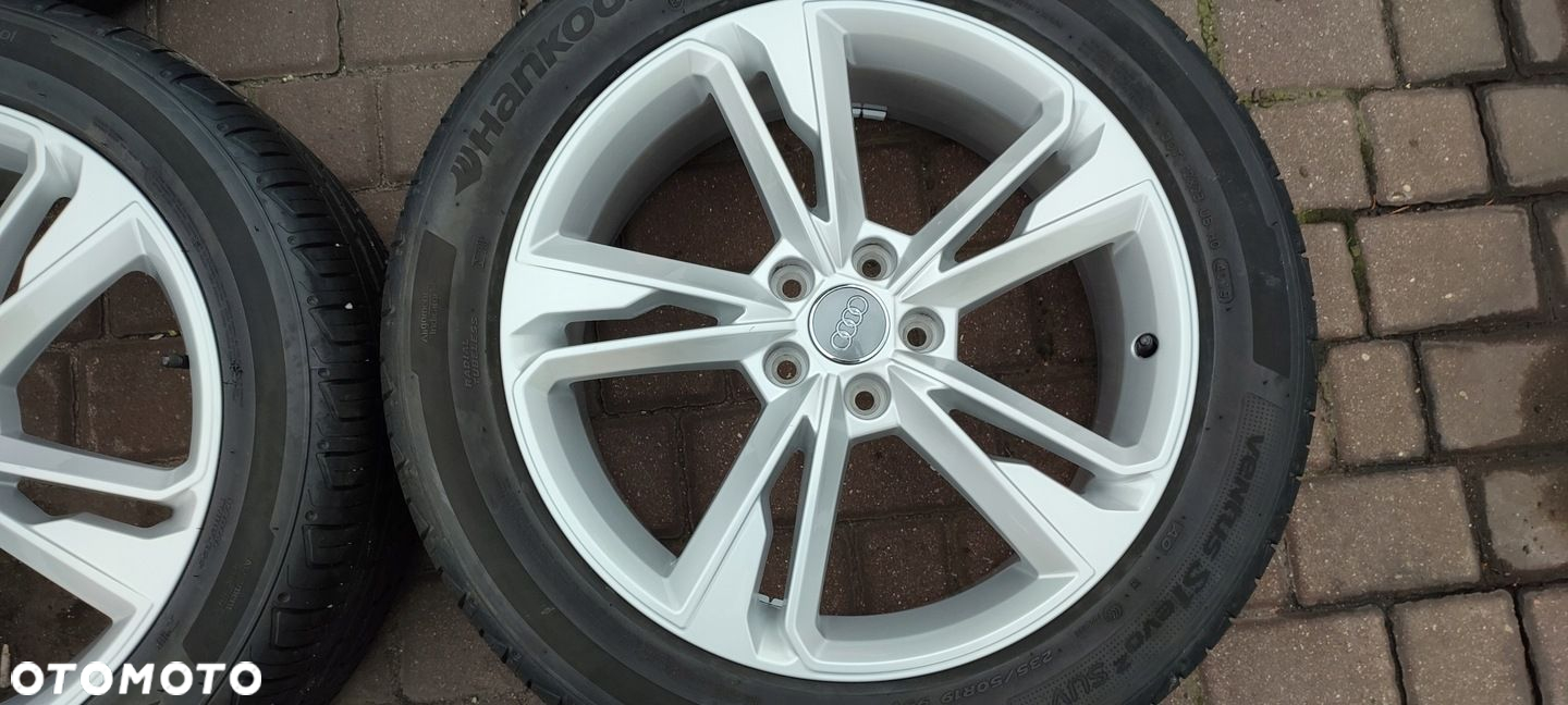 Koła Felgi Aluminiowe Oryg. Audi Q3 5x112 Hankook 235/50/19 2019r 4x6mm Bdb - 3