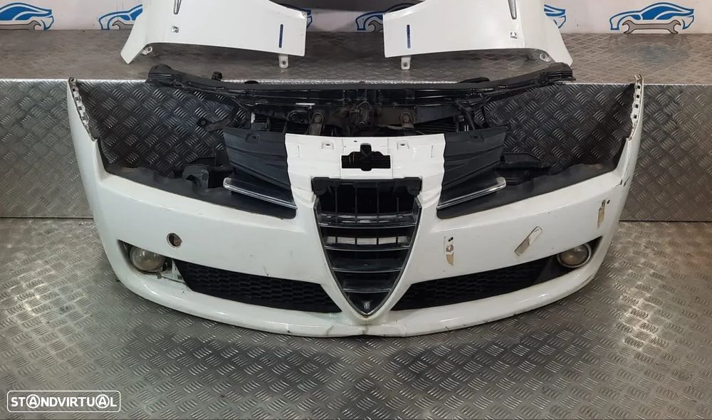 .FRENTE COMPLETA ALFA ROMEO 159  CAPOT PARACHOQUES GUARDA-LAMAS OTICAS RADIADOR VENTILADOR FRENTE FIBRA REFORÇO SPIDER 939 BRERA - 6