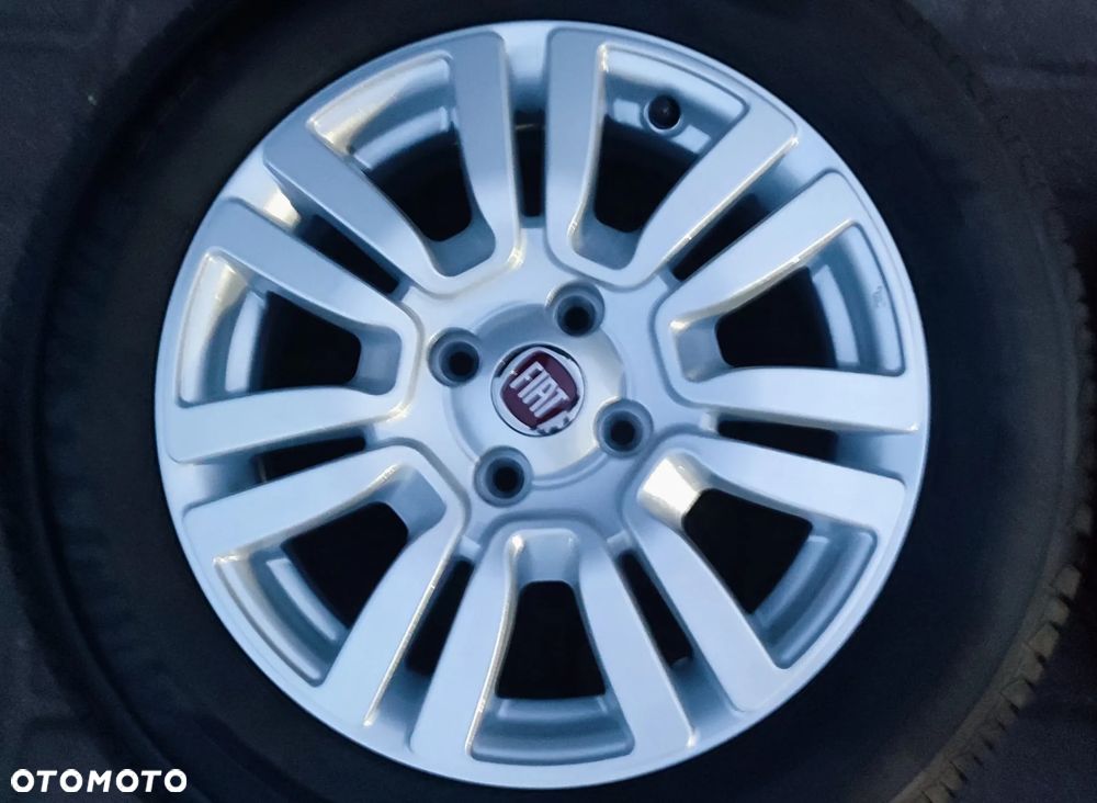 Koła Felgi Aluminiowe Oryg. Fiat Grande Punto 15 Cali 4x100 Et43 Bridgestone 185/65/15 2018r 5,8-7,0mm Bdb !! Starogard Gdański - 5