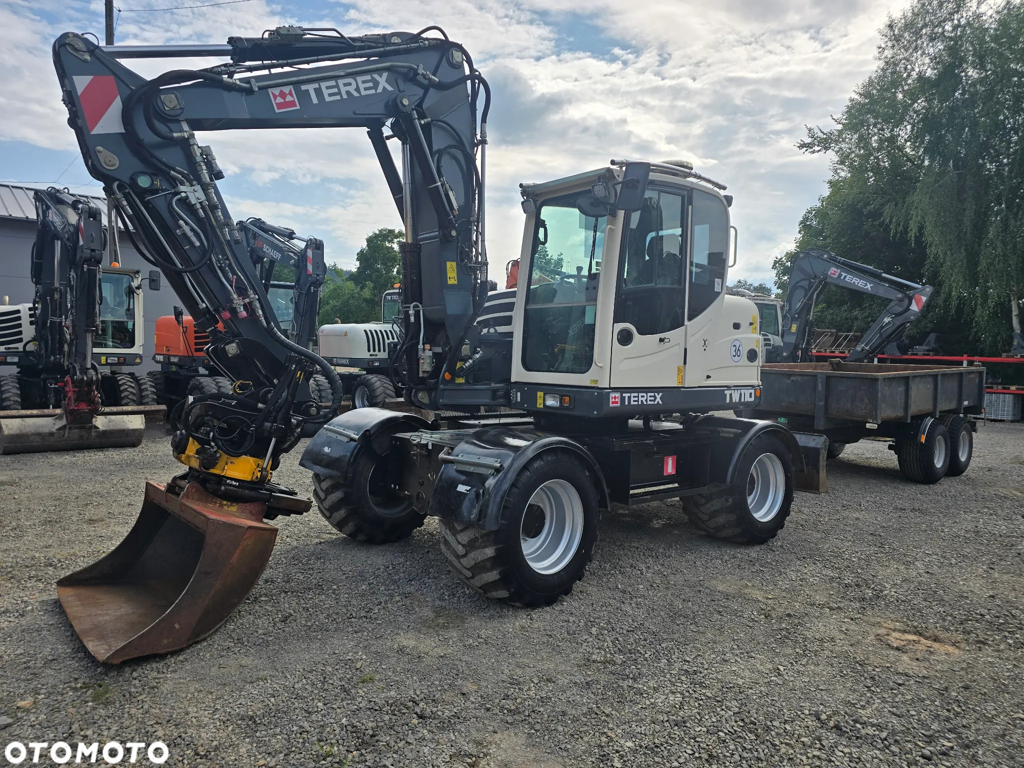 Terex TW 110 Roto SVAB Przyczepka! - 6