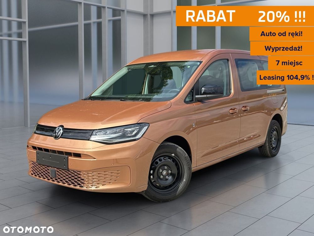 Volkswagen Caddy Maxi/AUTOMAT/7 osob., benzyna 1.5 TSI 116 KM r. o. 2970 mm - 2