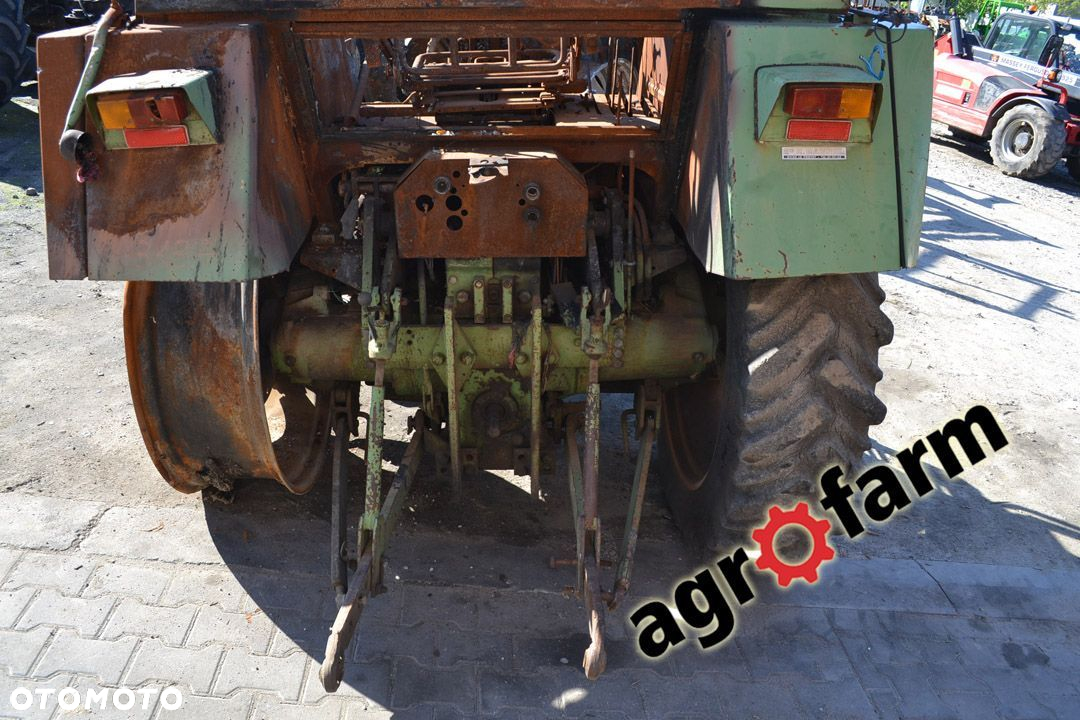 Fendt części używane 255 GT 265 275 silnik wał skrzynia most oś podnośnik zwolnica tryb - 3