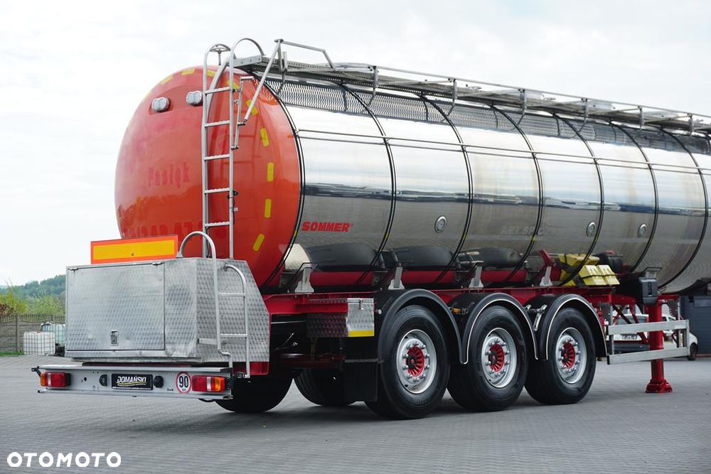 Sommer CYSTERNA SPOZYWCZA / 28 374 LITRÓW / 4 KOMOROWA /  WEBASTO / POMPA - 24