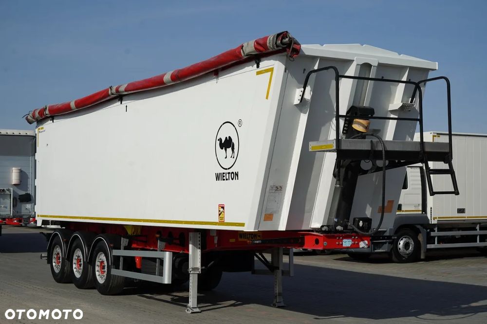 Wielton WYWROTKA 55 M3 / ALUMINIOWA / OŚ PODNOSZONA / OSIE SAF / ALUFELGI - 1