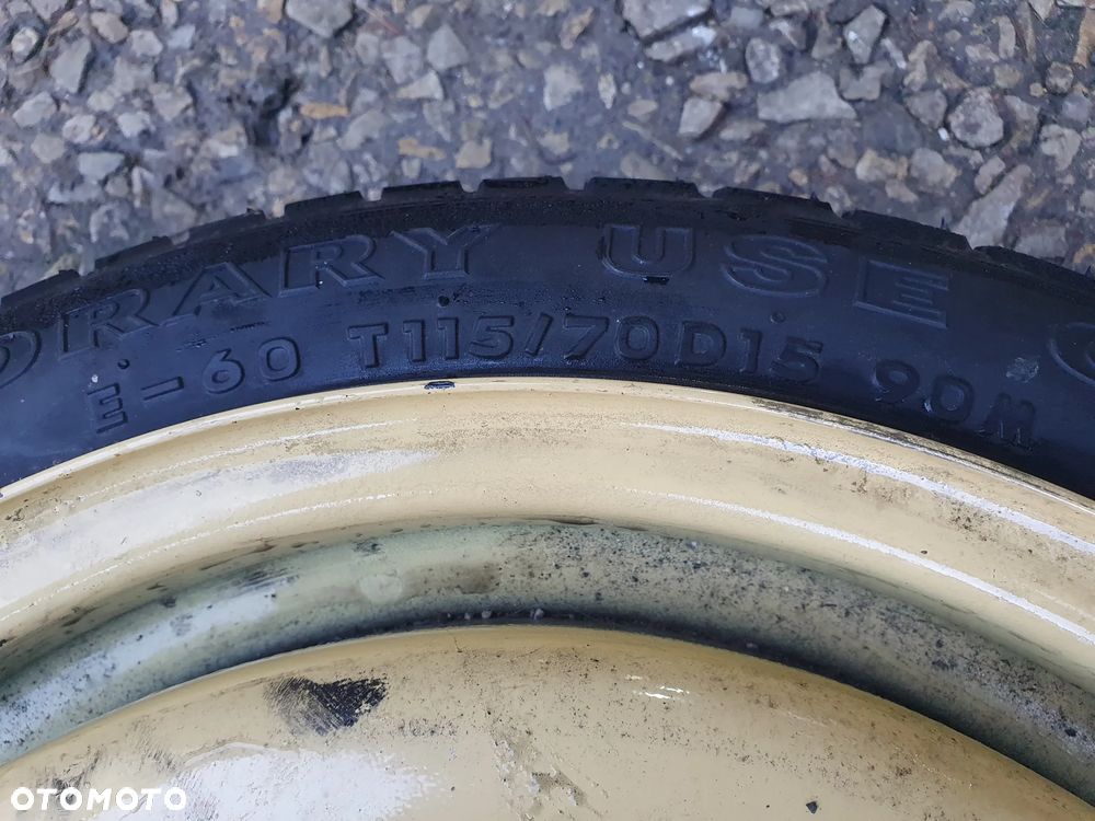 MAZDA 3 5 6 KOŁO DOJAZDOWE 115/70/15 90M 5x114,3 67,1mm - 2