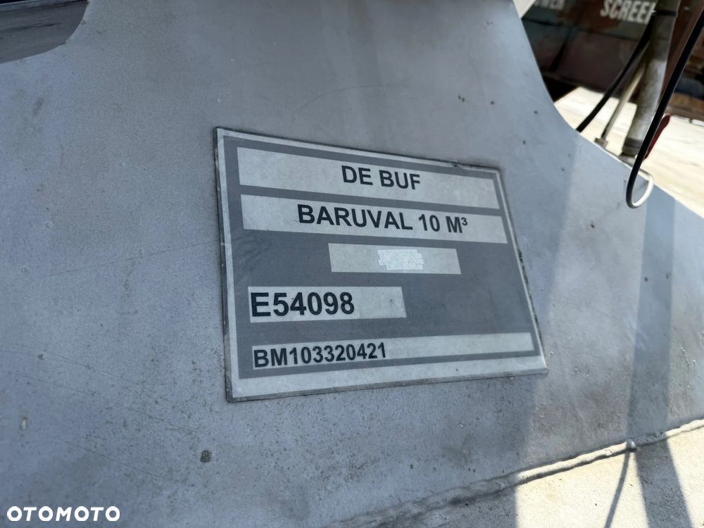 Inny Naczepa Betonomieszarka DE BUF Baryvl 10m3 - 10