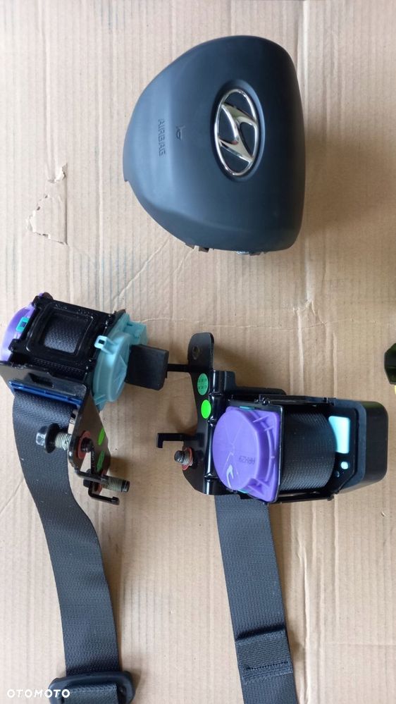 HYUNDAI i30N i30 N KONSOLA DESKA ROZDZIELCZA PULPIT PODUSZKA AIRBAG PASY UK - 6