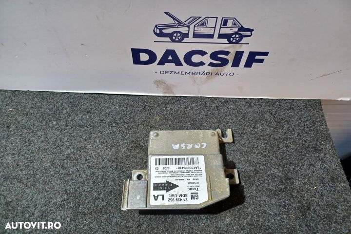 Calculator airbag 24439952 Opel Corsa C [2000 - 2003] Hatchback 3-usi - 1