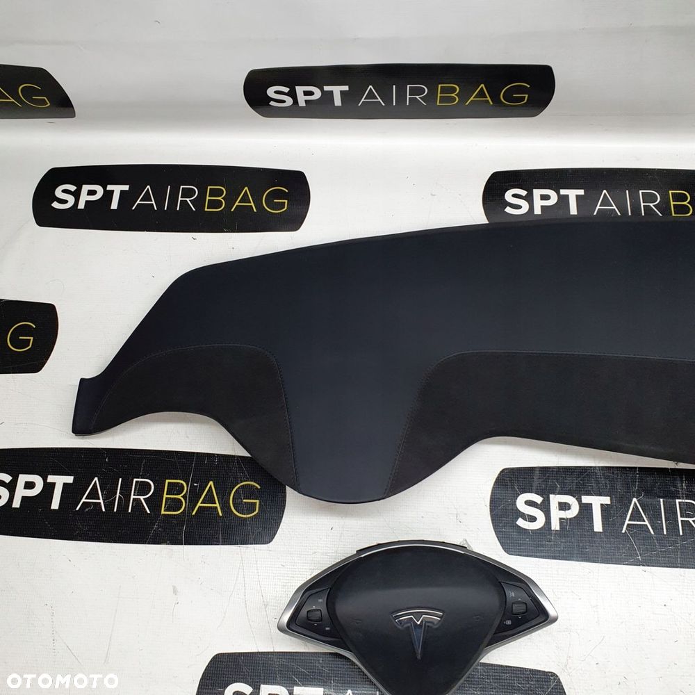 TESLA S TESLA Y DESKA ROZDZIELCZA KONSOLA KOKPIT PULPIT PODUSZKI AIRBAG AIR BAG KIT SET - 2