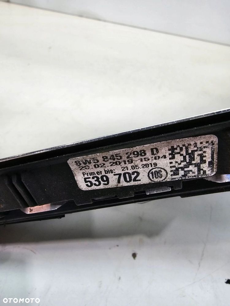 SZYBA KAROSERYJNA PRAWY TYŁ AUDI A4 B9 SEDAN 8W5845298D 2018R - 5