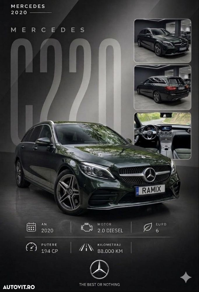 Mercedes-Benz C 220 d 9G-TRONIC AMG Line - 1
