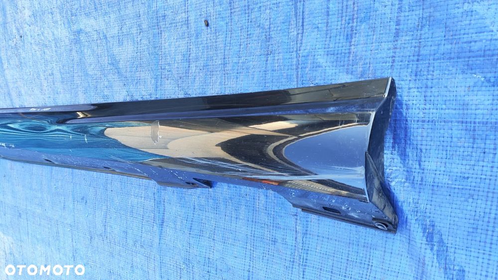 LISTWA NAKŁADKA PROGOWA PRÓG LEWY CZARNA A2046981354 MERCEDES W204 AMG SEDAN KOMBI - 2