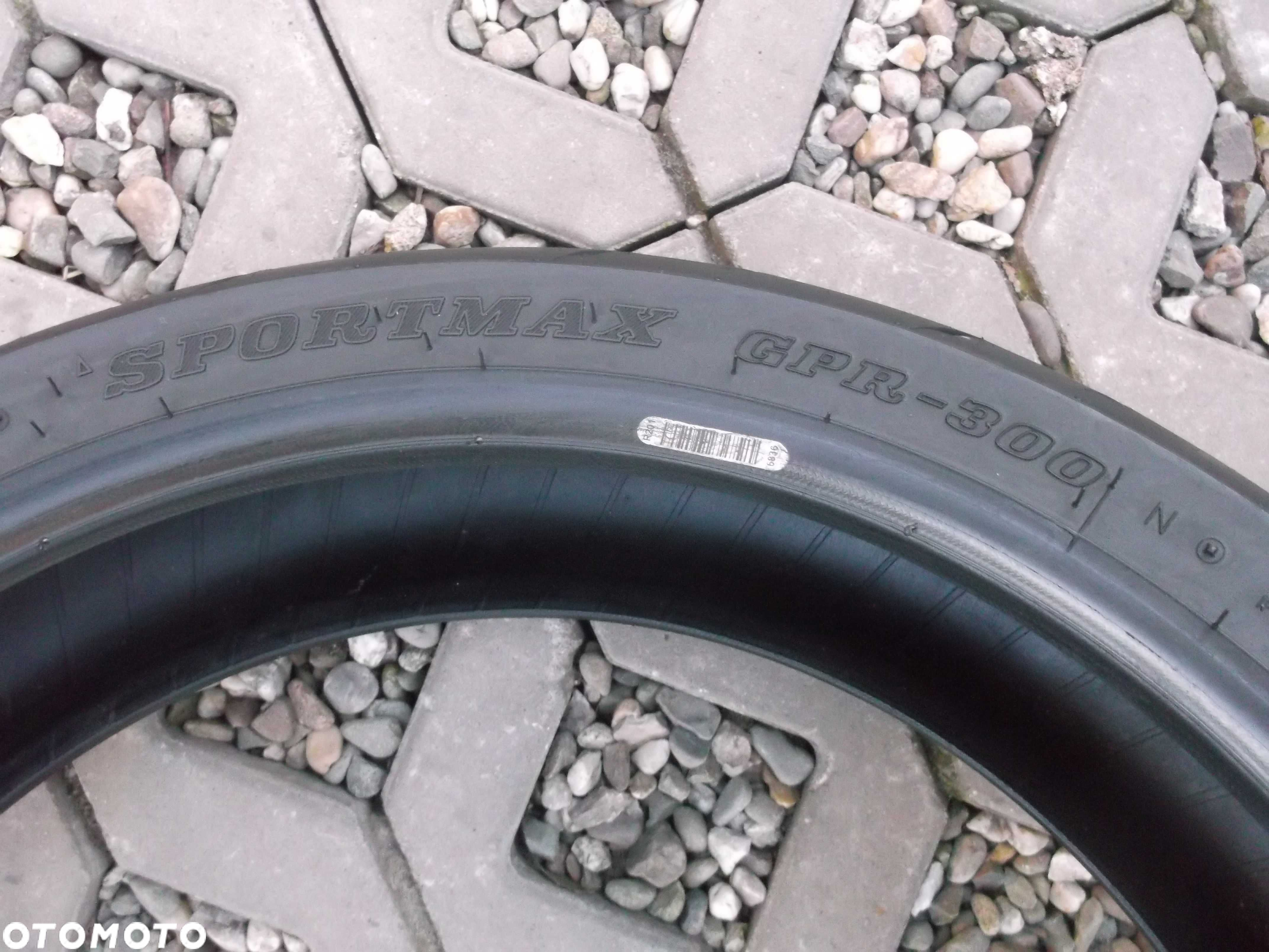 opona 150/60R17 Dunlop Sportmax GPR-300 dot1822 3,7mm stunt supermoto - 6