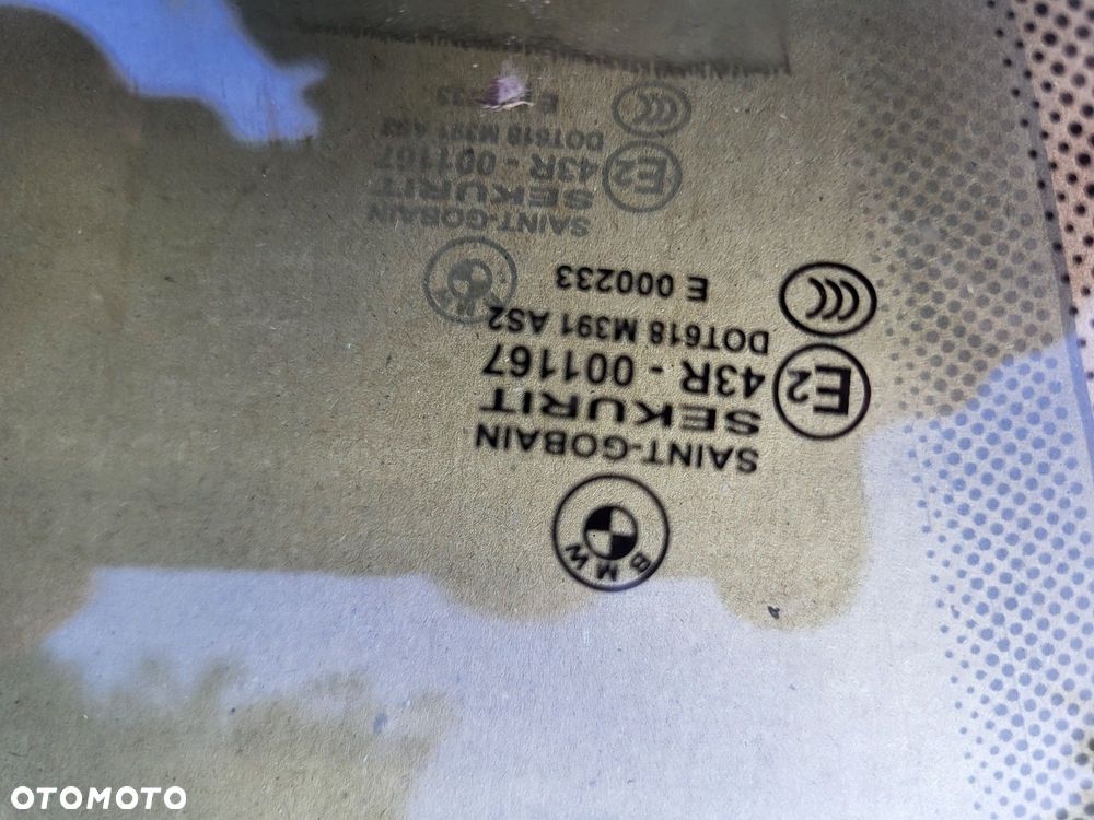 Szyba Przód Boczna Drzwi Prawa bmw 3 m3 e93 cabrio - 2