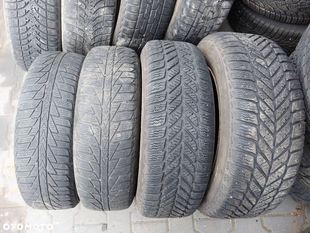 KOŁA KOMPLET FELGI OPONY ZIMOWE 4x100 FI54,1 185/65R14 165/70R14 - 11