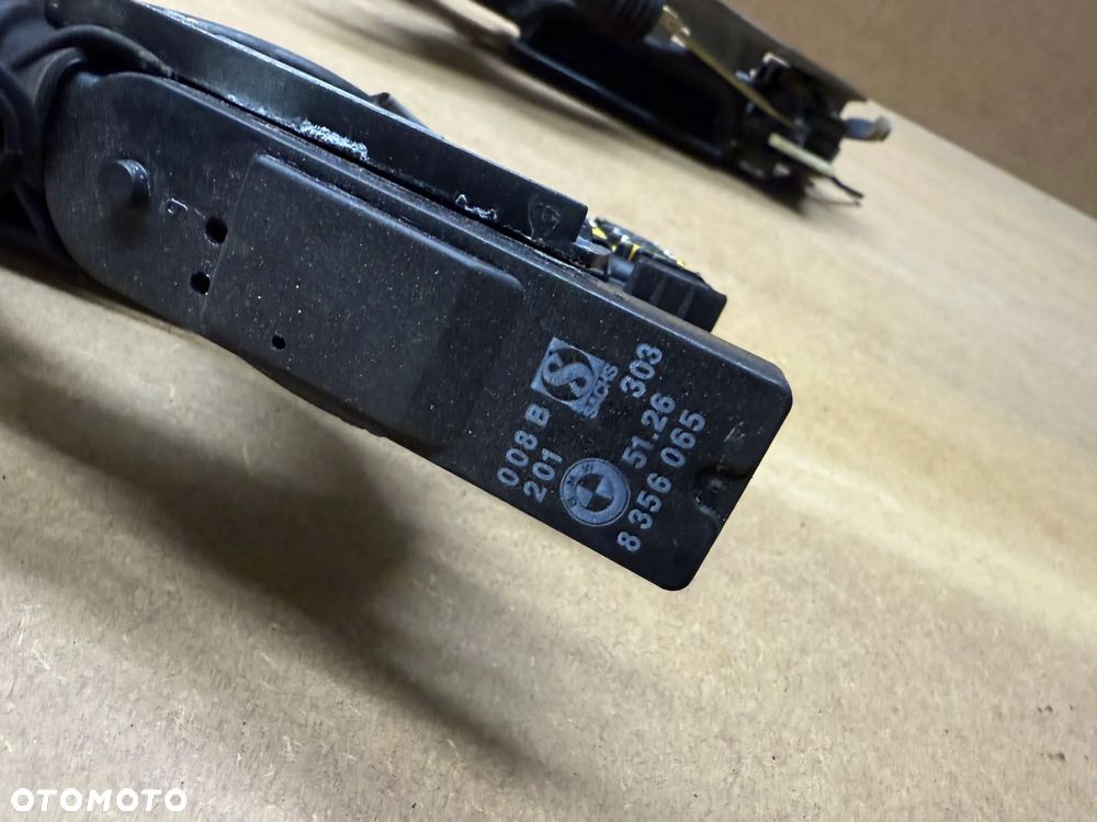 STACYJKA BMW E34 E32 LIFT ZESTAW WKŁADEK KLAMKI KLUCZYK KLAMKA LEWA PRAWA ZAMEK TYŁ KLAPY M60 540i 740i V8 RARYTAS - 27