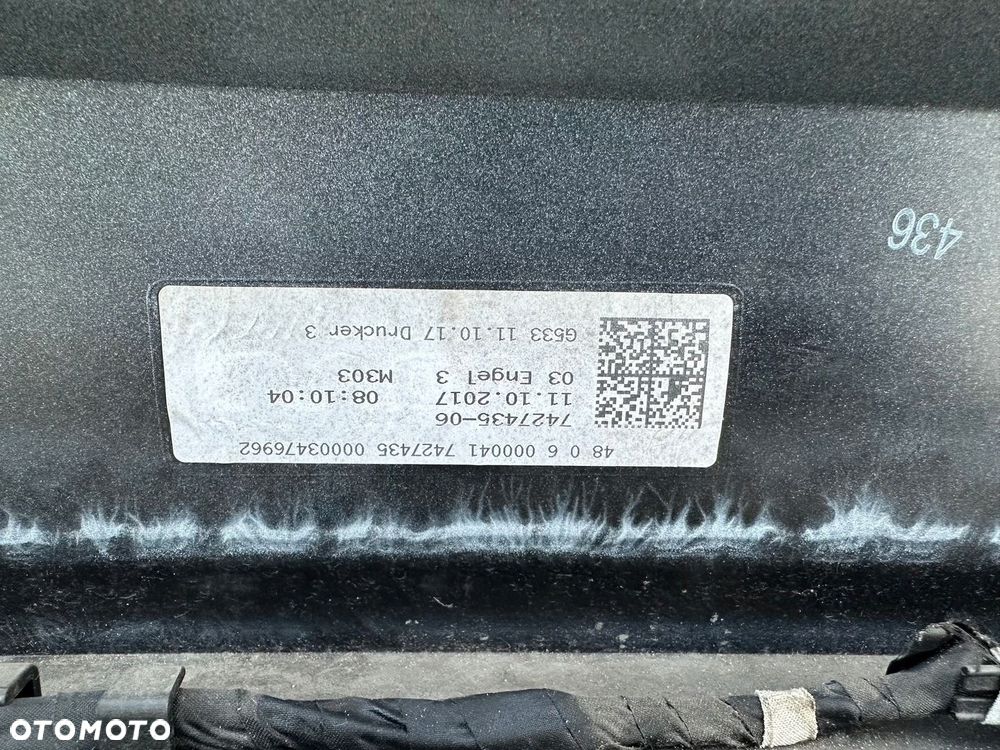 ZDERZAK PRZÓD BMW 5 G30 G31 7385336 KOMPLETNY USA A96 MINERALWEISS METALLIC - 12