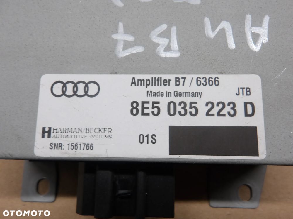 AUDI A4 B7 SEDAN 04-08 2.0TDI MODUŁ WZMACNIACZ RADIA 8E5035223 - 6