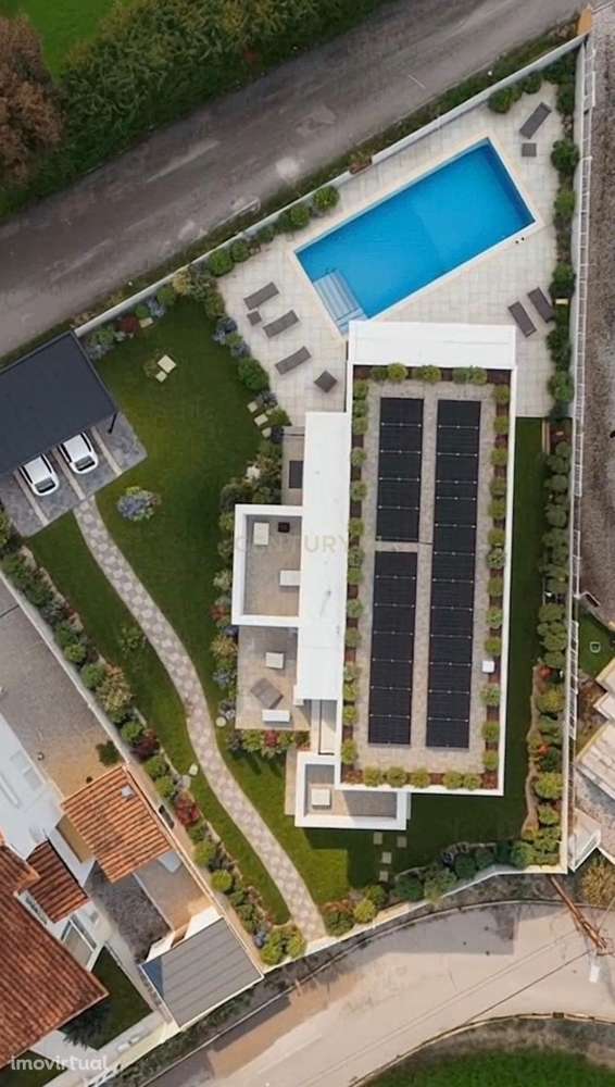 MORADIA CONTEMPORÂNEA T4 NOVA | VISTA ABERTA PARA O CASTELO | TOMAR - Grande imagem: 4/19