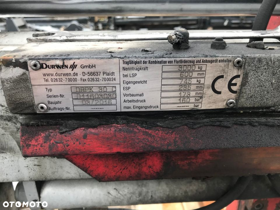 Paletyzer na trzy palety Durwen DRPK30C ISO 3A PRZESUW ID OS833 - 4