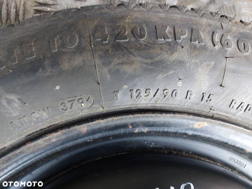 DOJAZDÓWKA 4x114,3 3,5Jx15 ET40 FI67,1 125/90R15 VOLVO V40 S40 I 30613818 - 4