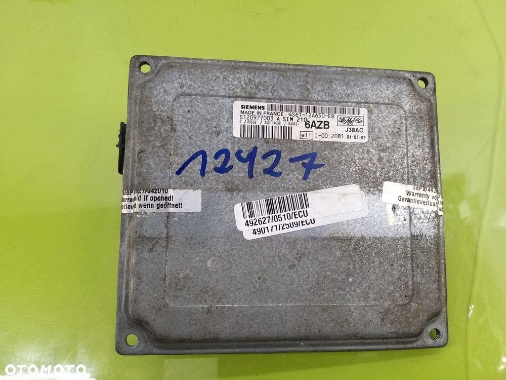 Zestaw odpalający startowy  Ford Fiesta MK6 1,4 16 V 02-08 R 4S6112A650EB - 13