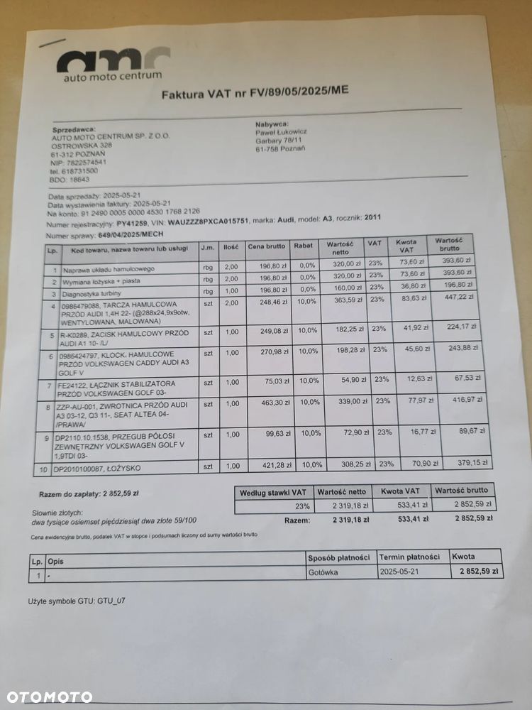 Audi A3 Sportback 2.0 TDI DPF Attraction - 15