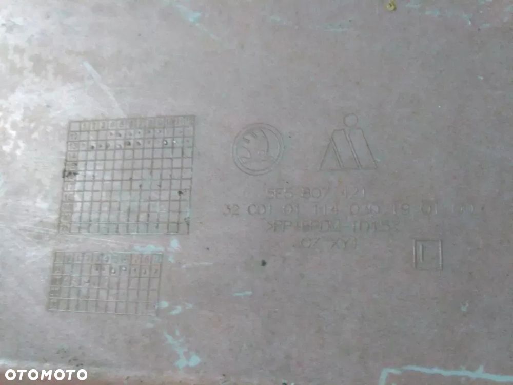 SKODA OCTAVIA III SEDAN 2012- zderzak tylny tył - 7