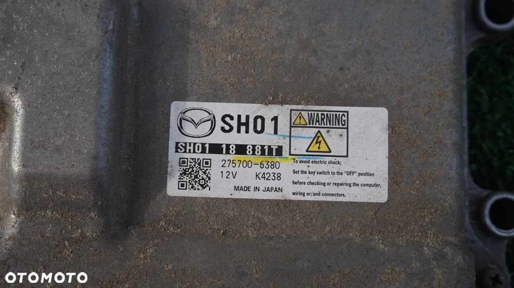 Mazda CX 5 4x2 sterownik komputer silnika SH01 2.2D SH01 18 881T SH0118881T 275700-6380 - 2