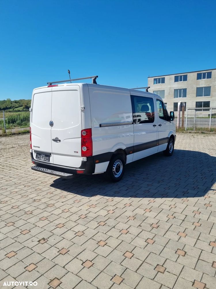 Volkswagen Crafter TDI  Mixt 6 Locuri + Marfă 160C.P. Climă - 6