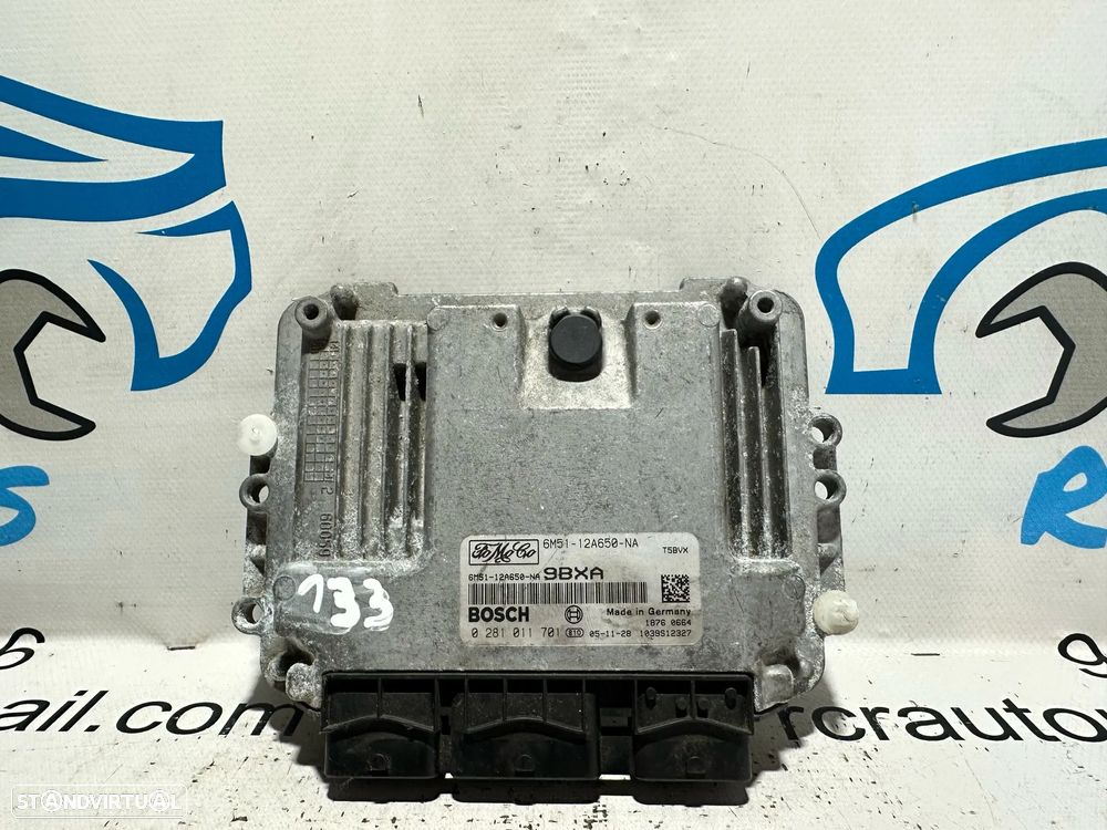 .Centralina Original Bosch Ford 1.6 HDi TDCi HHDA 6M51-12A650-NA / 0 281 011 701 - 3