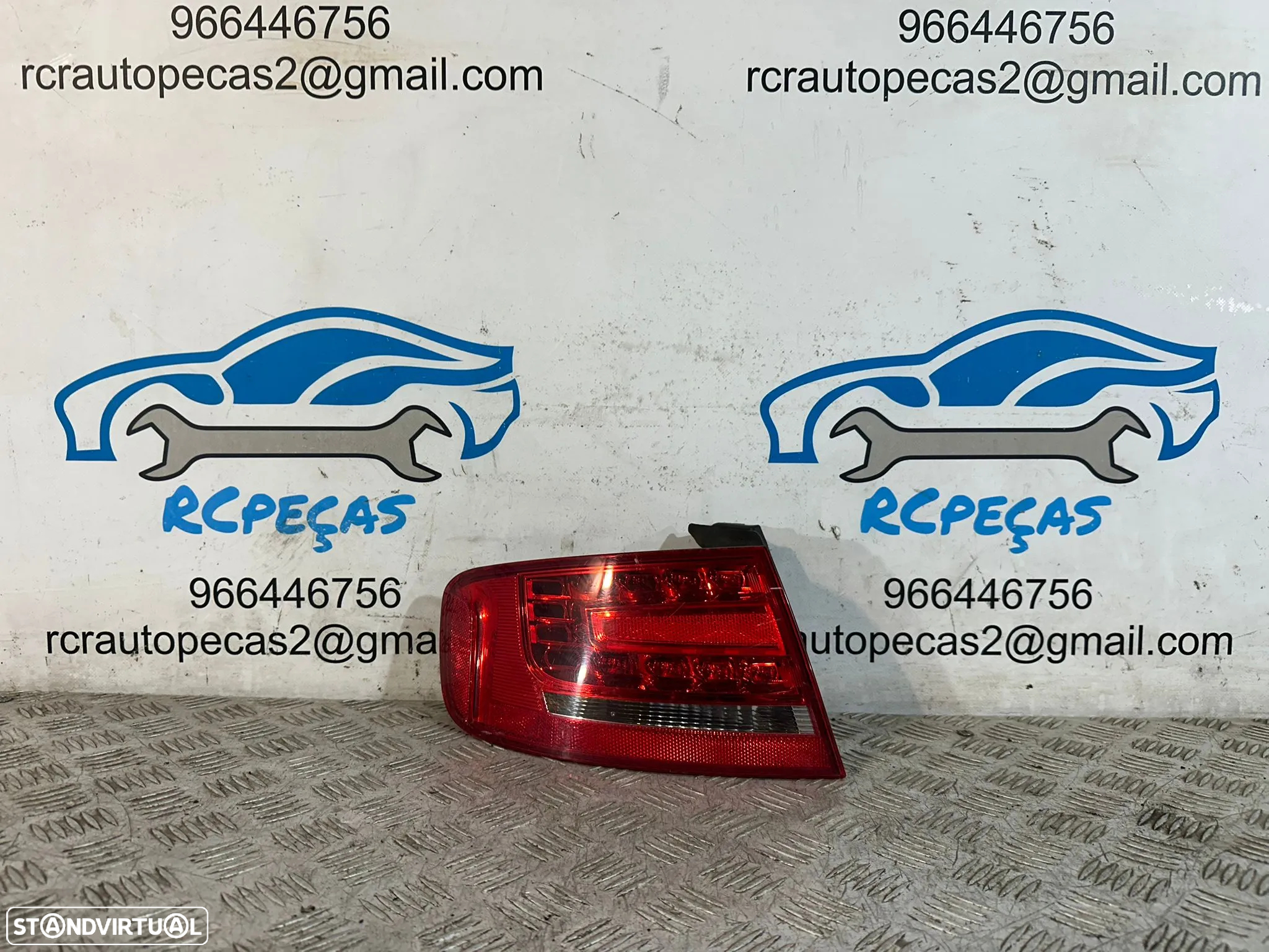 .Farolim Traseiro Trás Esquerdo Original Audi A4 B8 Sedan Carro 2007 a 2015 - 3