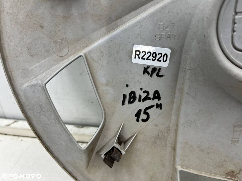 Kołpak Seat Ibiza 3 III 6L Cordoba II 99-08r. kołpaki r15 oryginalne 15 cali 4szt. KOMPLET - 12
