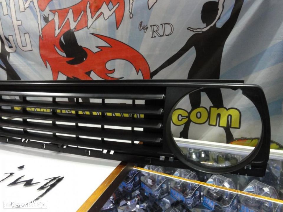 Grelha frontal VW Golf 2 / II sem símbolo em plástico ABS C/ 2anos de Garantia - 4