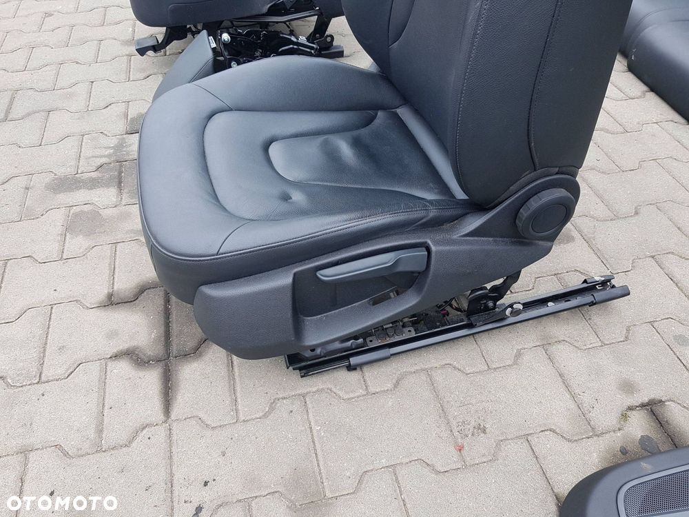 AUDI A4 B8 LIFT 11-15r KOMBI FOTELE SKÓRZANE KANAPA - 11