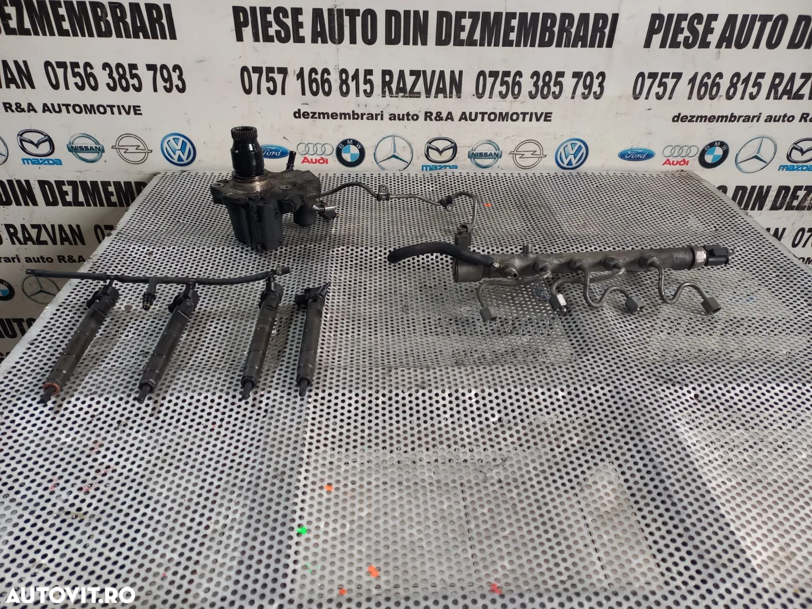 Kit Injectie Injectoare Pompa Rampa Mercedes 2.2 Cdi Euro 5 Motor 651 Cod A A A Sprinter C/E Class - 4