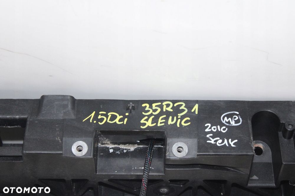 RENAULT SCENIC III 09R- 1.5 DCI PAS PRZEDNI CHŁODNICE KOMPLET - 9