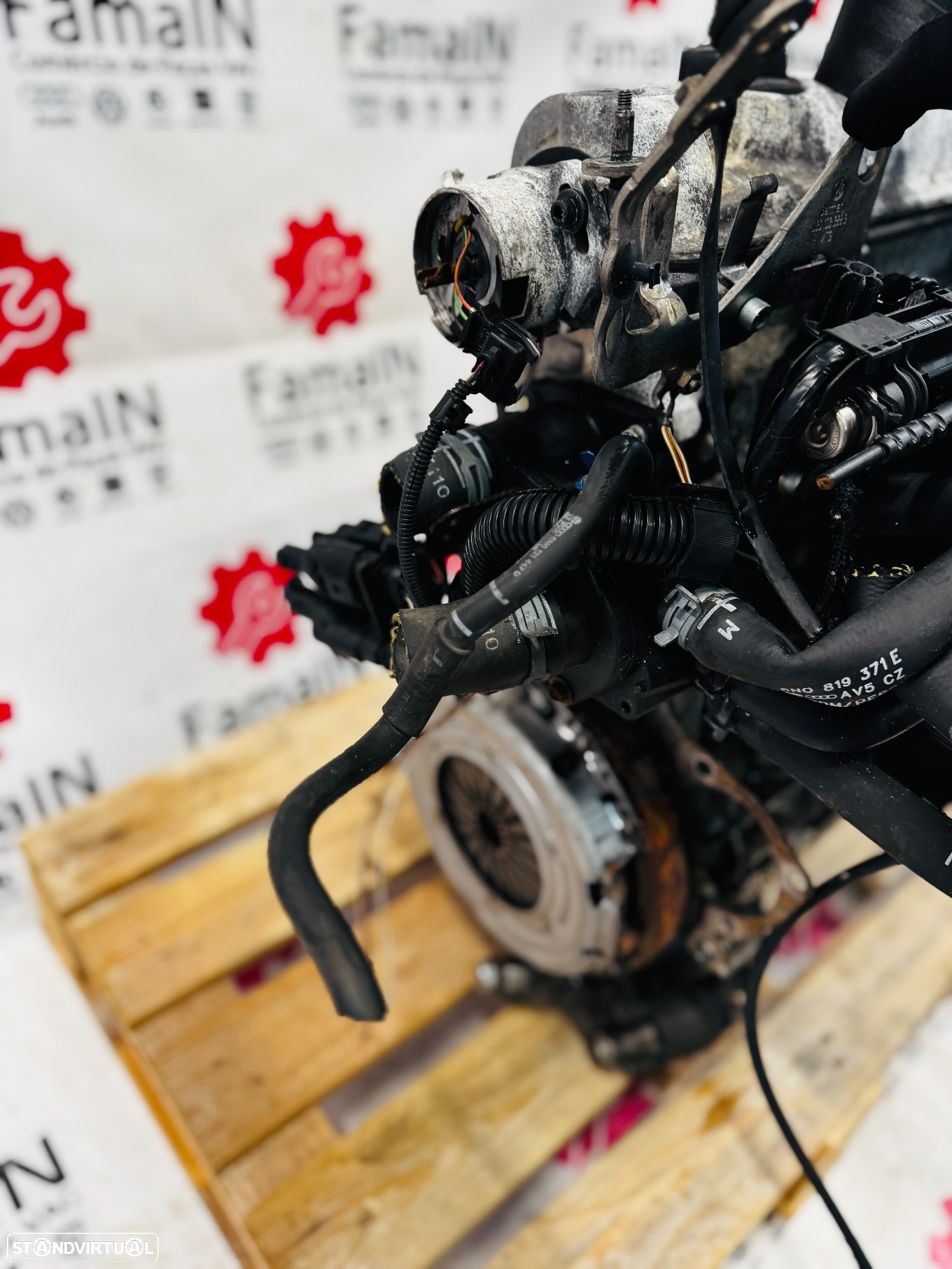 Motor VW POLO 1.0i 6N,6N1 / Ref: AER,AUC,ADL - 6