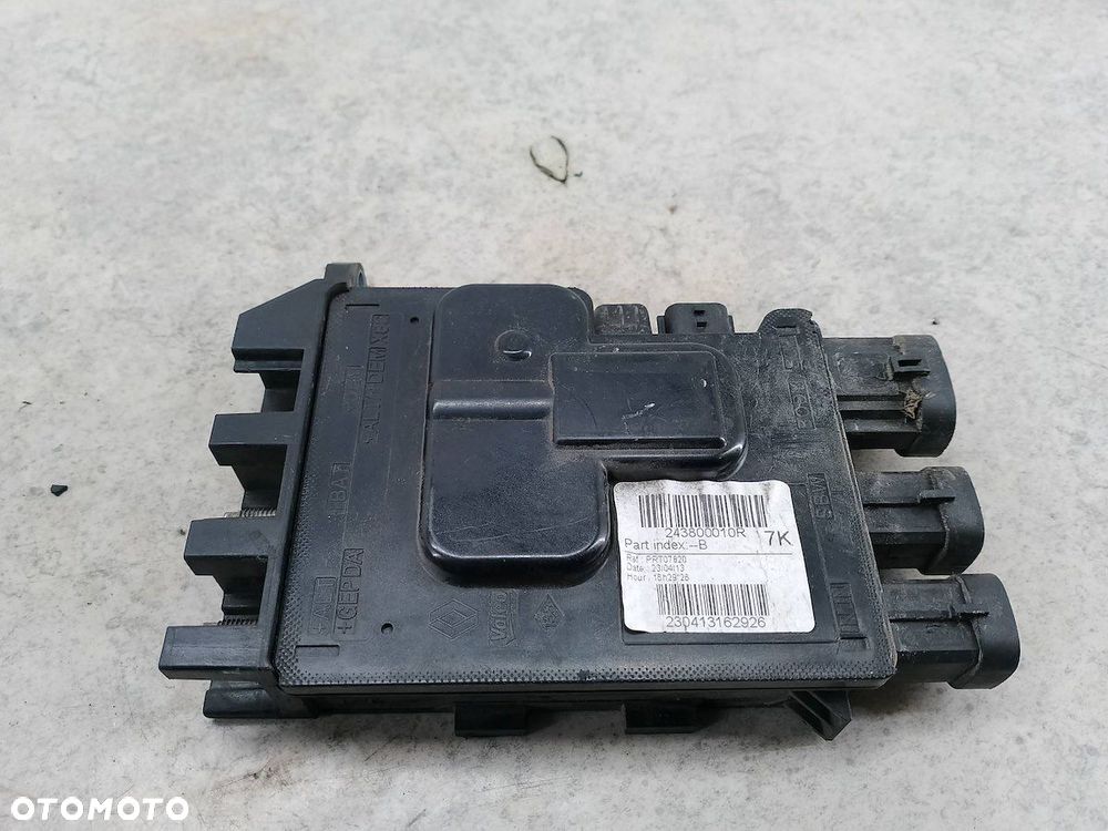 MODUŁ AKUMULATORA RENAULT SCENIC III FL 243800010R 1.2 TCE - 1