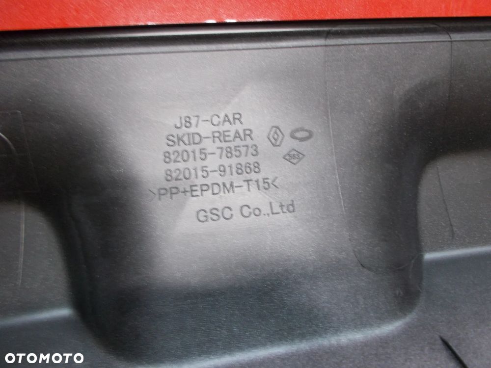 RENAULT CAPTUR I LIFT DOKŁADKA ZDERZAKA TYŁ NOWA 8201591868 - 2
