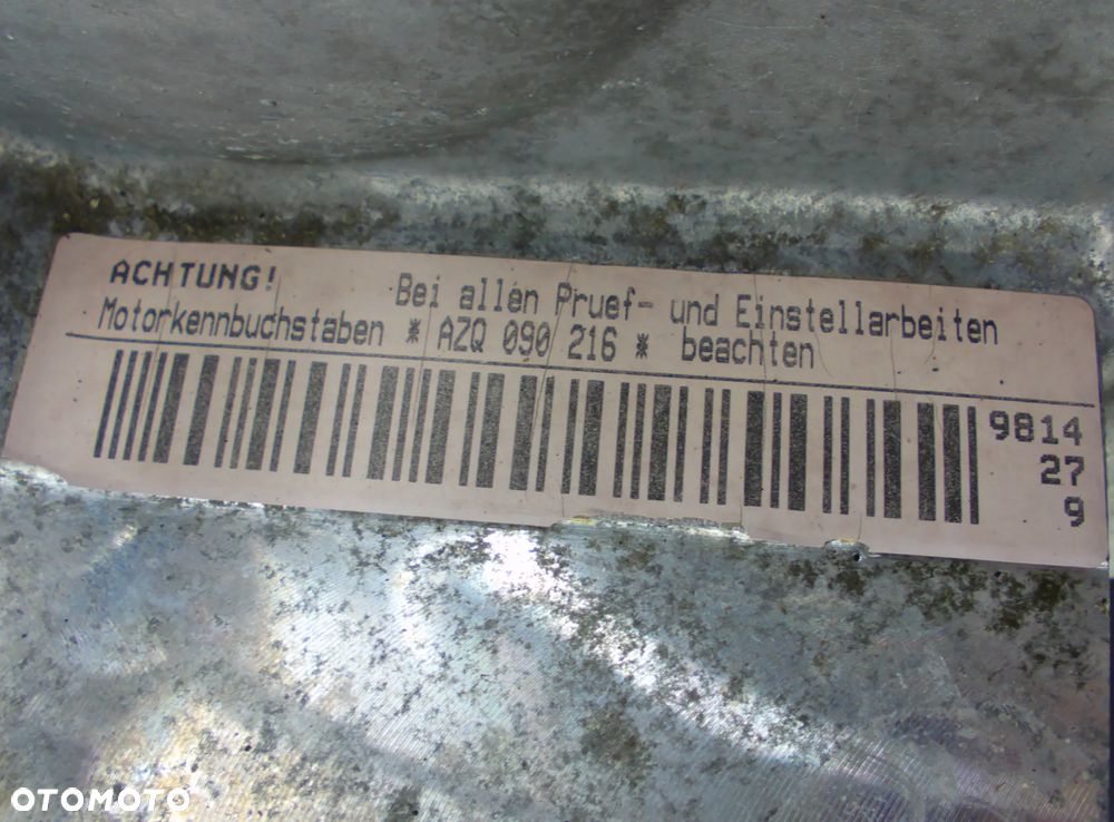 Silnik VW Skoda Seat Silnik 1.2 AZQ Głowica wałki części - 7