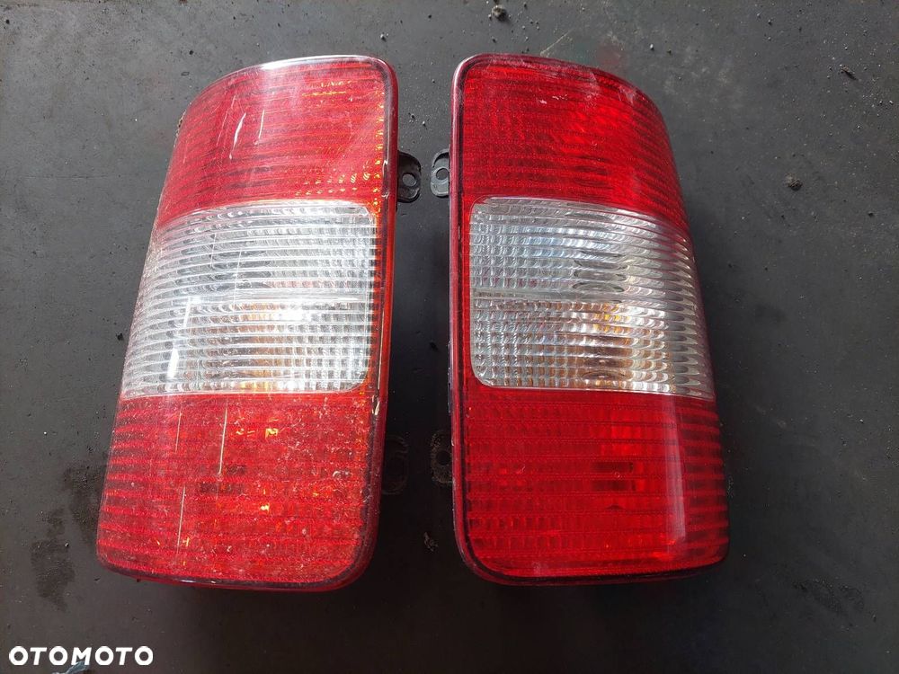 KOMPLETNY TYŁ VOLKSWAGEN CADDY III LB9A KLAPA ZDERZAK LAMPY - 15
