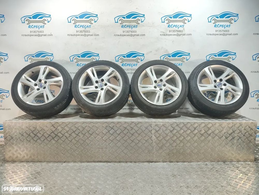 Jantes 17" Volvo - V50 - ORIGINAIS - 7J | ET52 | 5x108 - 17 Polegadas | 31302877 | Jante | 5 x 108 | 205 50 17 | Pneus - 2