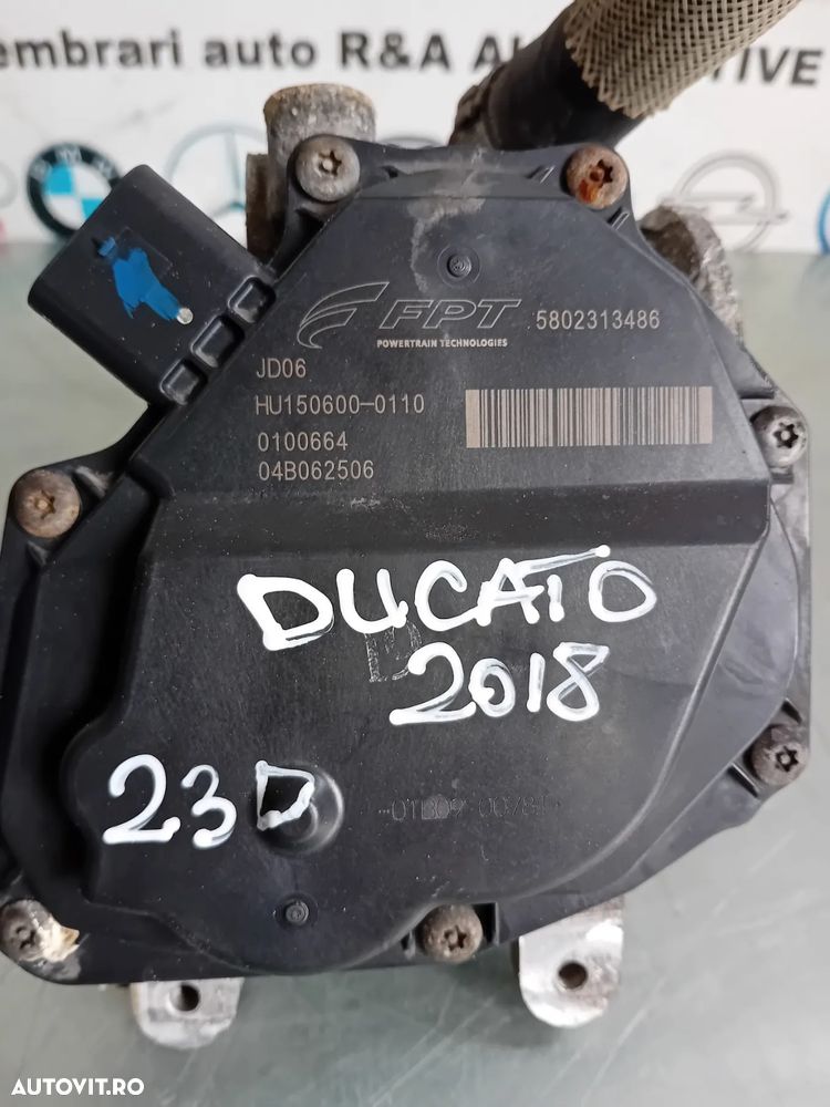 Supapa Valva Egr Fiat Ducato Iveco Daily 2.3 Jtd Euro 6  Cod 5802313486 Motor F1AGL411D - 7