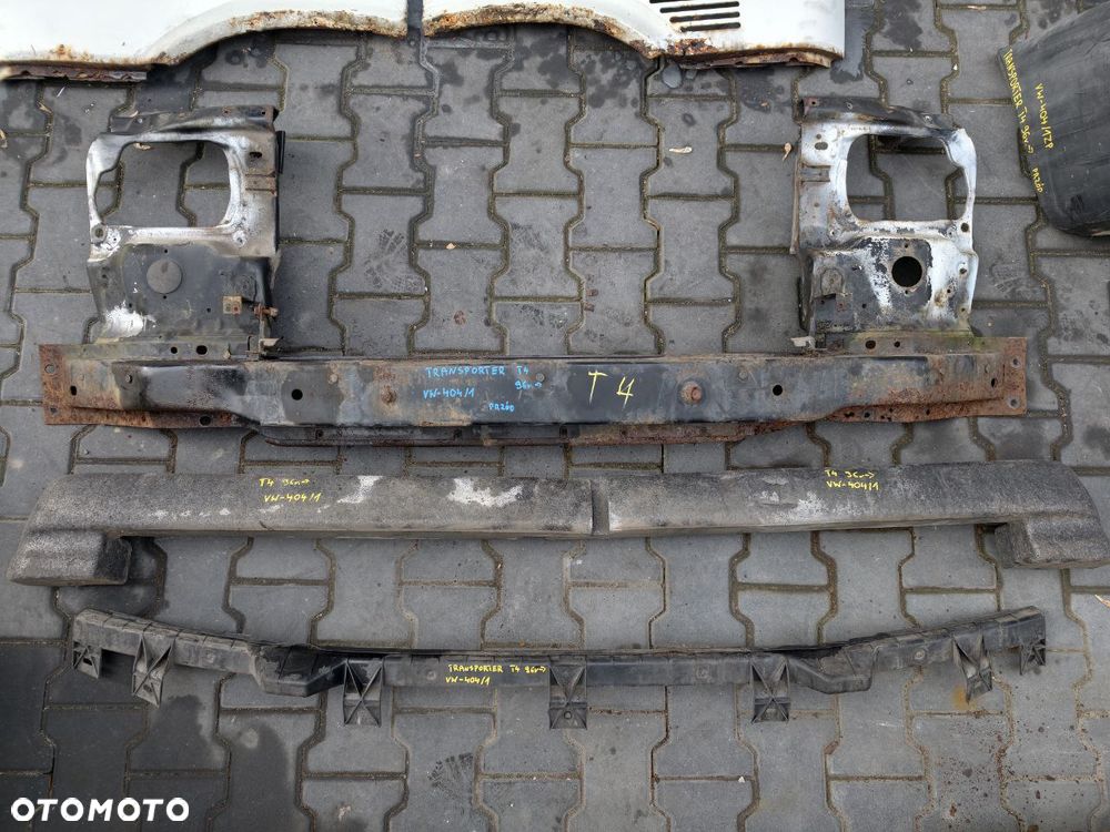 W-wa VW T4 DRZWI MASKA BŁOTNIK ZDERZAK GRILL BELKA KOLOR BIAŁY - 9
