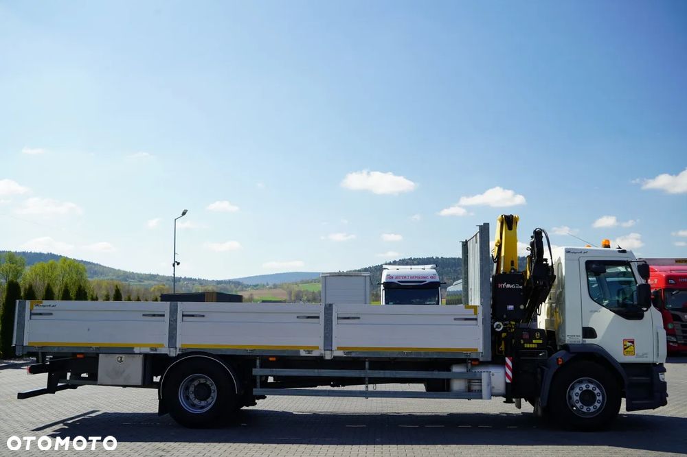 DAF LF 250 / 4X2 / SKRZYNIOWY - 7.30 + HDS HYVA HB 150XE3 / STEROWANIE RADIOWE / ROTATOR / MAX UDŹWIG: 5200 KG / EURO 6 - 12